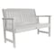Highwood Usa 4ft Lehigh Garden Bench Outdoor Furniture for Patio, Backyard, Garden AD-BENW2-WHE - alternate 1